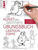 Die Kunst des Zeichnens - Comic Cartoon Übungsbuch: Mit gezieltem Training Schritt für Schritt zum Zeichenprofi