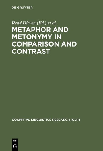 Metaphor and Metonymy in Comparison and Contrast (Contributions to the Sociology of Language)
