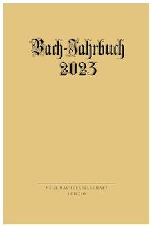 Bach-Jahrbuch 2023