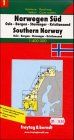 Freytag Berndt Autokarten, Norwegen Süd: Road Map: Southern Region (Europa Maps)