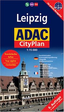 ADAC Stadtpläne, Leipzig, Cityplan