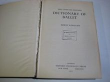 Concise Oxford Dictionary of Ballet