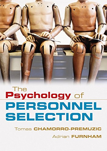 Tomas Chamorro-Premuzic The Psychology Of Personnel Selection