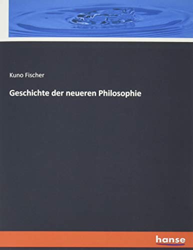 Geschichte der neueren Philosophie