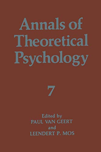 Annals of Theoretical Psychology (Annals of Theoretical Psychology, 7, Band 7)