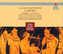 Monteverdi: L'Orfeo (Gesamtaufnahme(ital.)) von Nikolaus Harnoncourt | CD | Zustand gut
