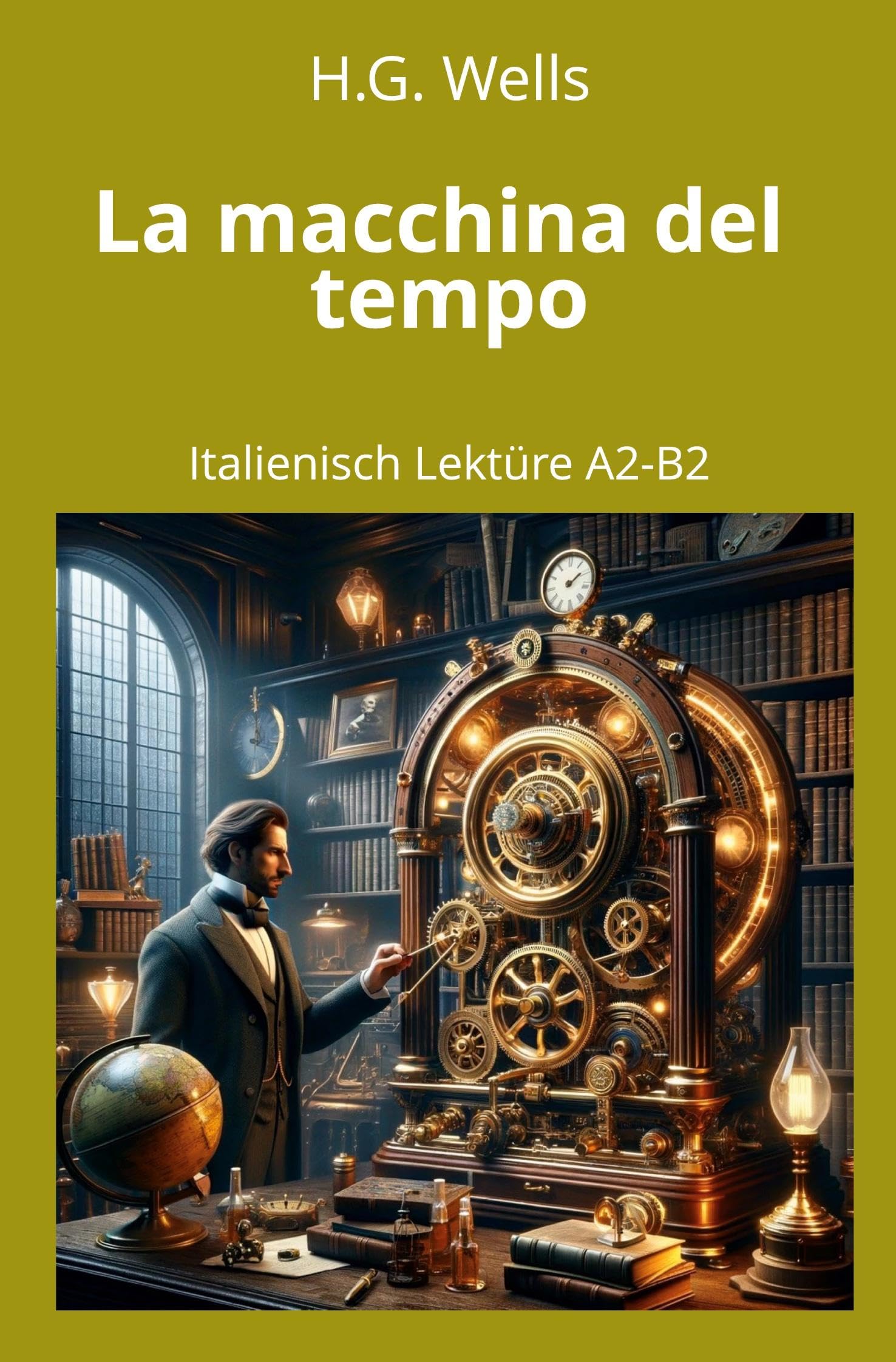 La macchina del tempo: Italienisch Lektüre A2 - B2: Italienisch Lektüre A2 - B2 (Italienisch lernen mit klassischen Werken)