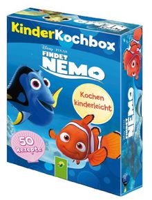 Disney Kinderkochbox - Findet Nemo: Kochen kinderleicht- Box mit 50 Rezeptkarten