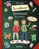 Das große Leselöwen-Wörterbuch für Erstleser: Mit Silbenfärbung - illustrierter Wortschatz für die Vorschule und Grundschüler