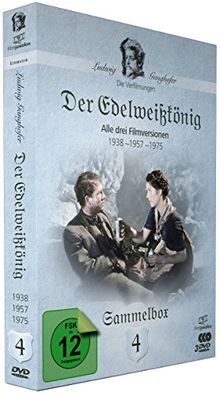 Der Edelweißkönig (1938, 1957, 1975) - Die Ganghofer Verfilmungen - Sammelbox 4 (Filmjuwelen) [3 DVDs] von Gustav Ucicky, Paul Ostermayr | DVD | Zustand sehr gut