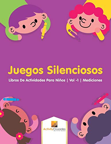 Juegos Silenciosos : Libros De Actividades Para Niños | Vol -1 | Mediciones