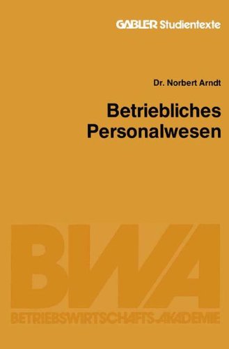 Betriebliches Personalwesen