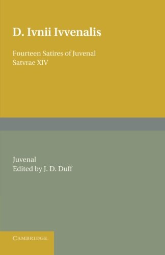 Fourteen Satires of Juvenal (Satvrae, Band 14)
