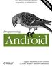 Programming Android: Java Programming for the New Generation of Mobile Devices