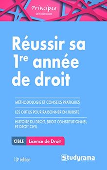 Réussir sa première année de droit