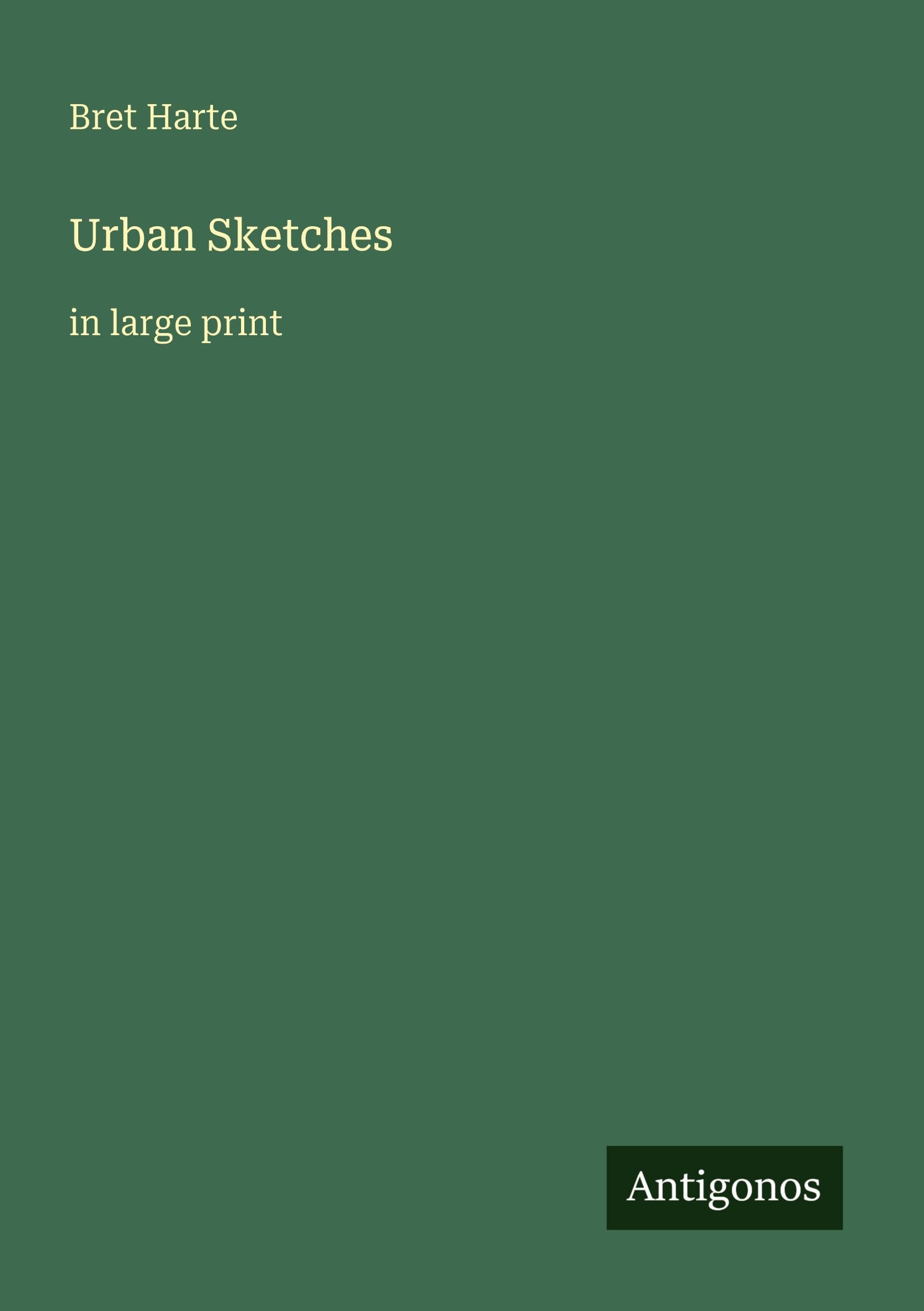Urban Sketches: in large print