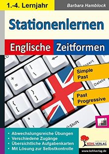 Stationenlernen Englische Zeitformen 2: Simple Past & Past Progressive