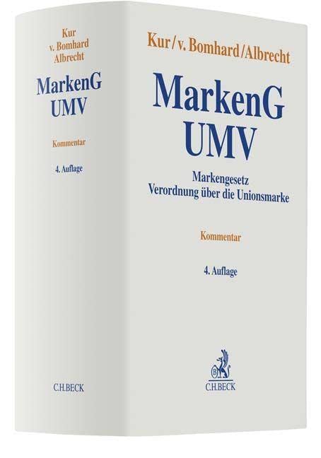 MarkenG - UMV: Markengesetz, Verordnung über die Unionsmarke