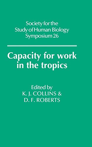 Capacity for Work in the Tropics (Society for the Study of Human Biology Symposium Series, Band 26)