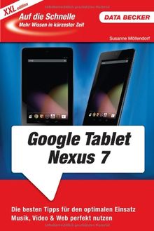 Auf Die Schnelle Xxl Google Nexus 7 Tablet Von Susanne - 