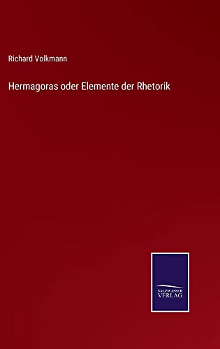 Hermagoras oder Elemente der Rhetorik