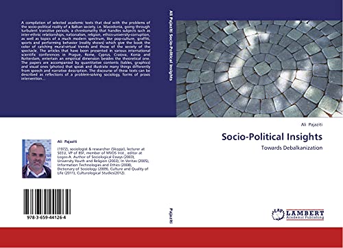 Socio-Political Insights: Towards Debalkanization