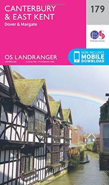 Canterbury & East Kent, Dover & Margate 1 : 50 000 (OS Landranger Map)