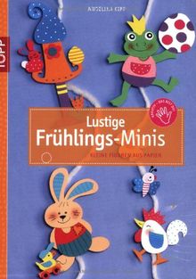 Lustige Frühlings-Minis: Kleine Figuren aus Papier