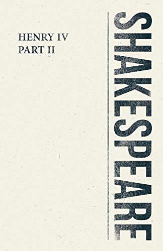 Henry IV, Part II (Shakespeare Library)