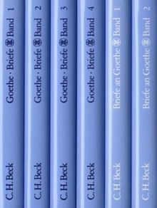 Goethes Briefe und Briefe an Goethe. Hamburger Ausgabe: Dünndruckausgabe in 6 Bänden