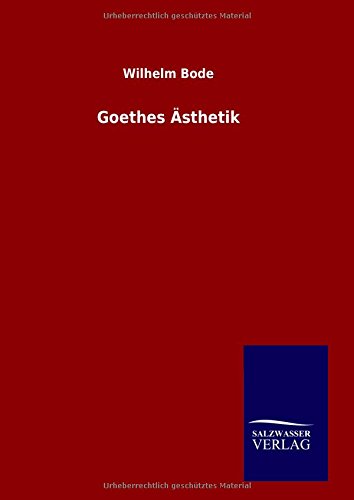 Goethes Ästhetik