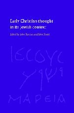 Early Christian Thought in its Jewish Context