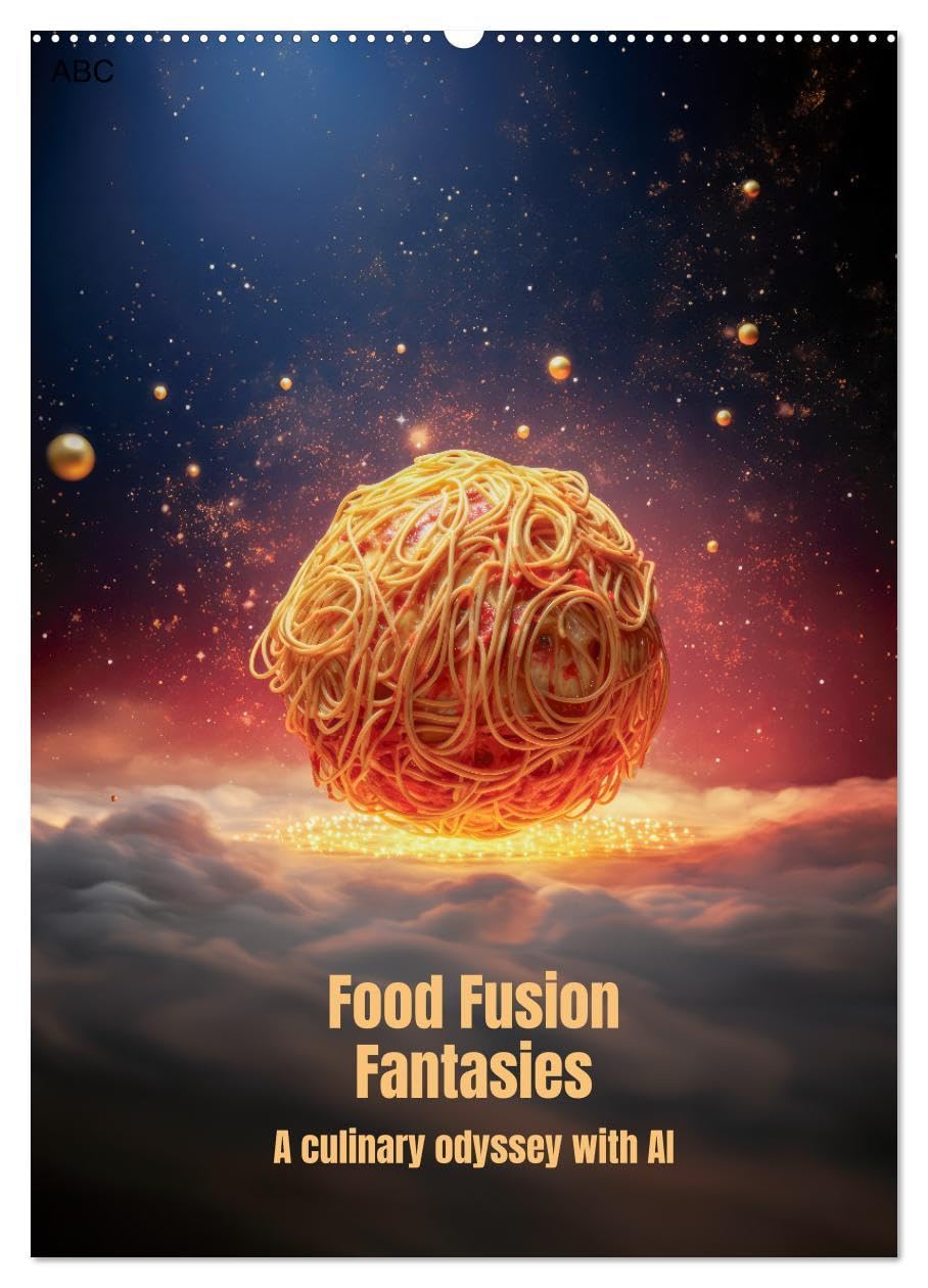 Food Fusion Fantasies (Wall Calendar 2026 DIN A2 portrait), CALVENDO 12 Month Wall Calendar: Food Fusion Fantasies - A culinary odyssey with AI