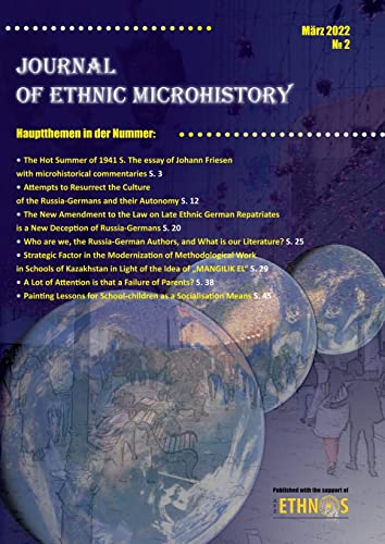 Journal of Ethnic Microhistory: Issue 2, March 2022