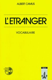 L' Etranger, Vocabulaire