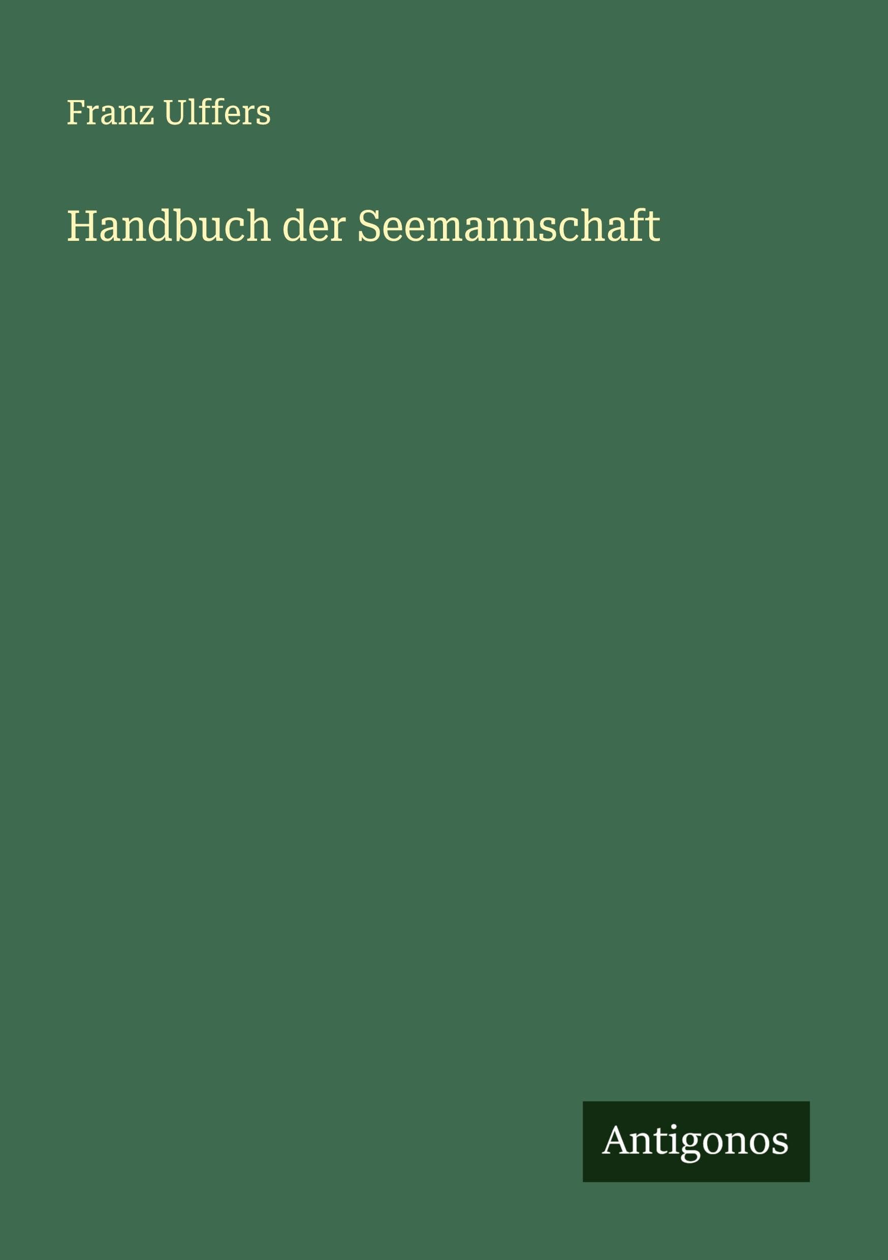 Handbuch der Seemannschaft