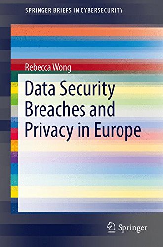 Data Security Breaches and Privacy in Europe (SpringerBriefs in Cybersecurity)