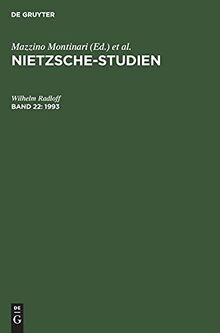 1993: NIETZ-B, Band 22 (Nietzsche-Studien)