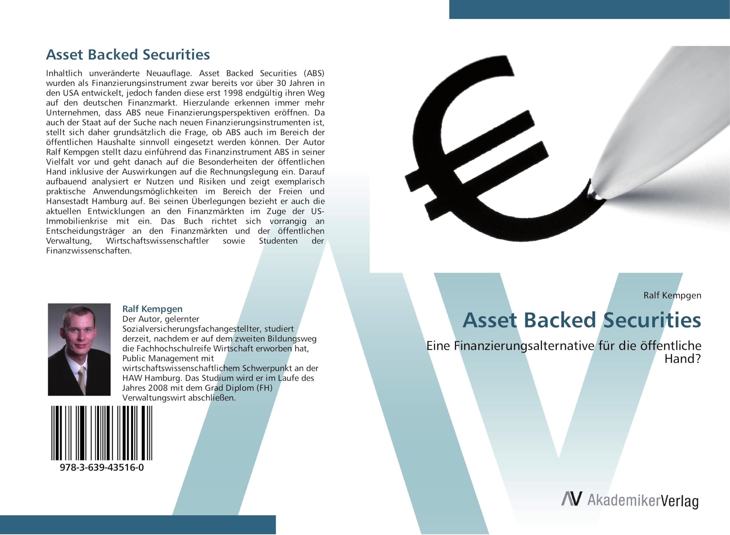 Asset Backed Securities: Eine Finanzierungsalternative für die öffentliche Hand?