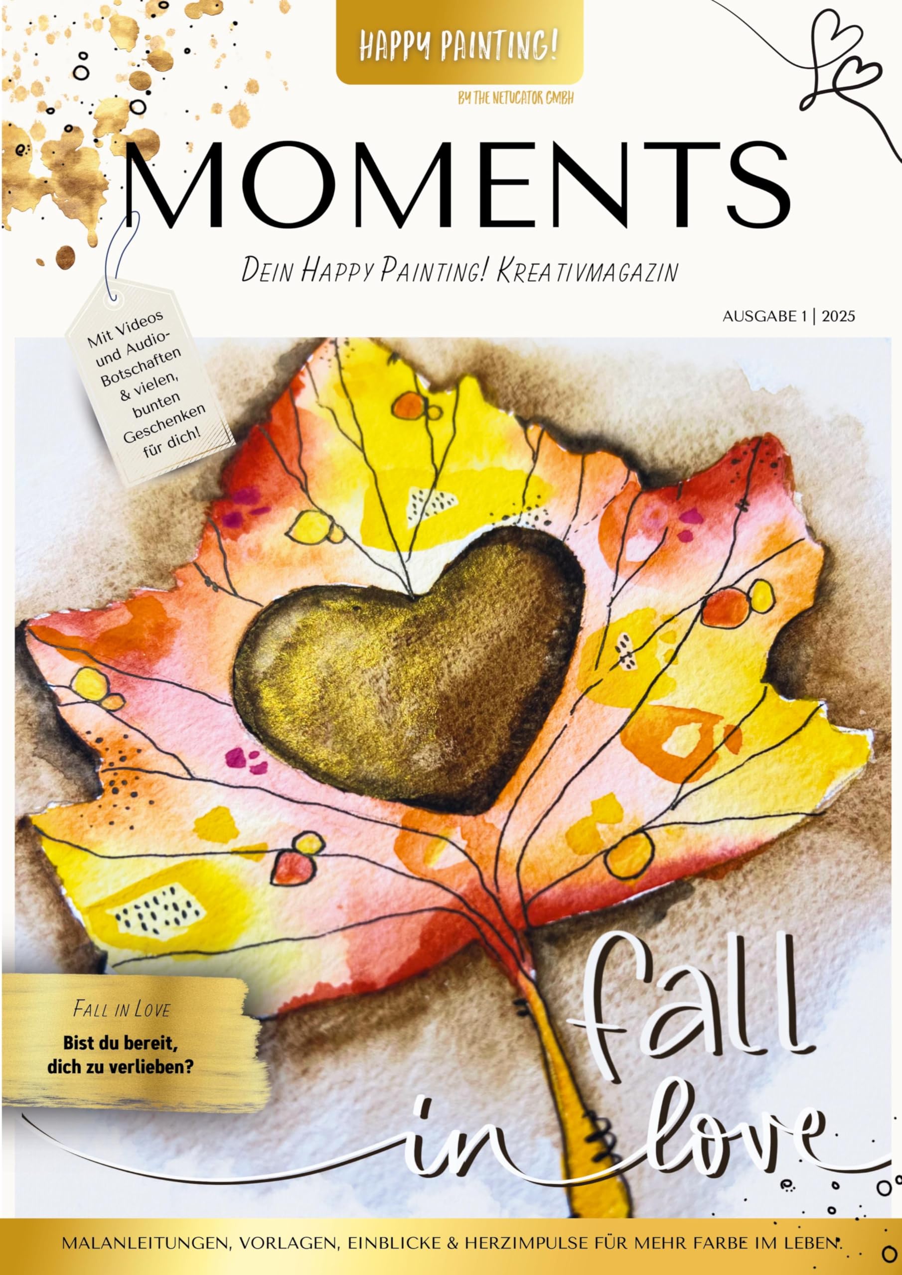 Moments: Dein Happy Painting! Kreativmagazin (Happy Moments - Das Kreativmagazin von Happy Painting!)