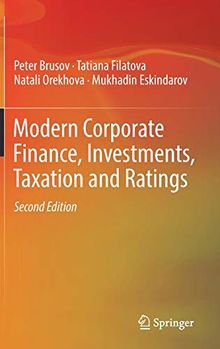 Modern Corporate Finance, Investments, Taxation and Ratings