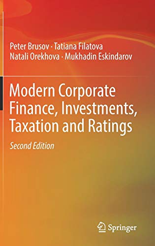 Modern Corporate Finance, Investments, Taxation and Ratings