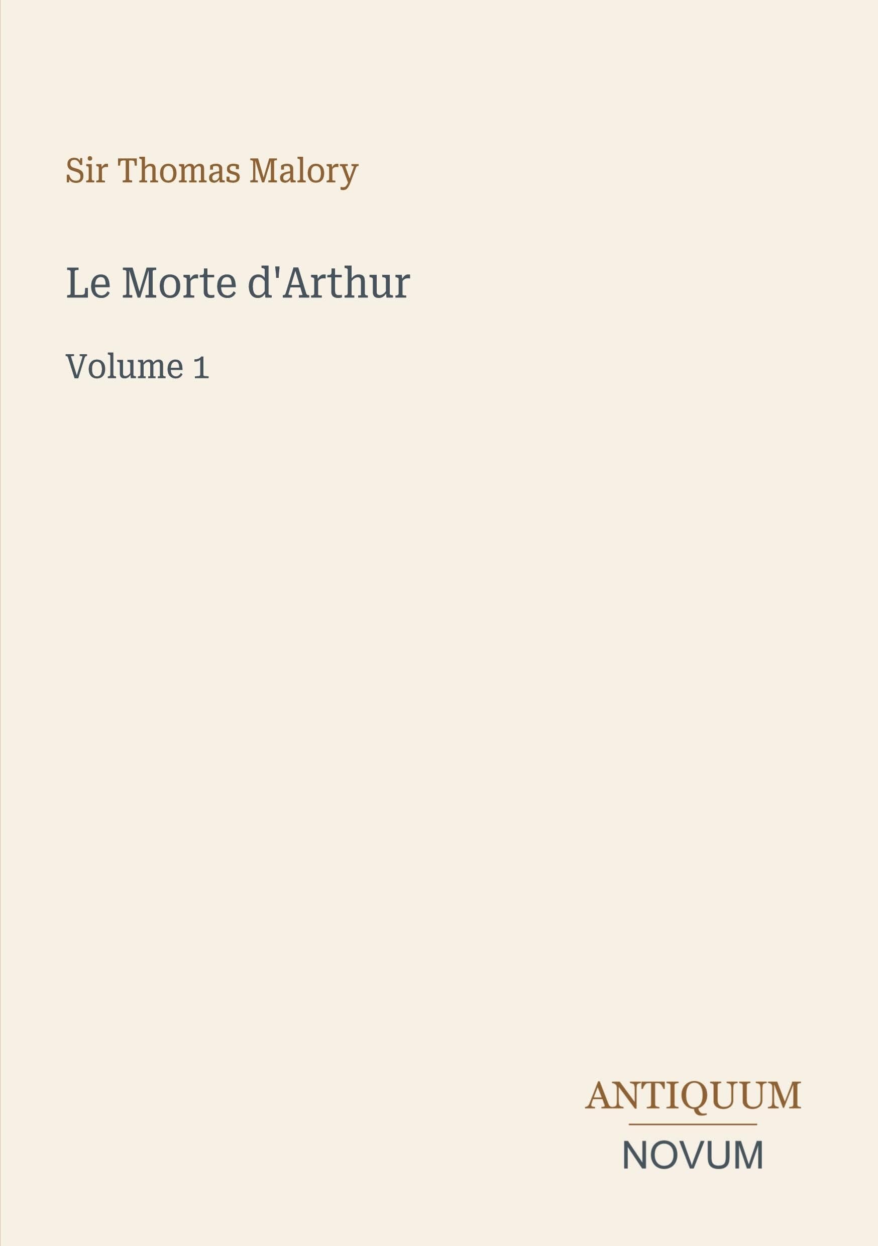 Le Morte d'Arthur