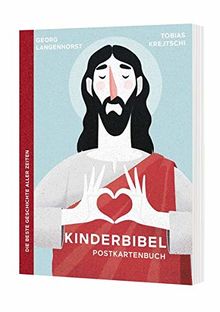 Die beste Geschichte aller Zeiten: Das Postkartenbuch zur Kinderbibel