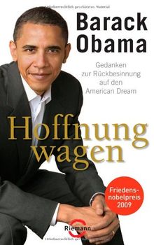 Hoffnung wagen: Gedanken zur Rückbesinnung auf den American Dream von Barack Obama | Buch | Zustand gut