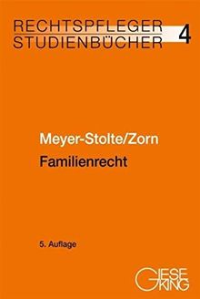 Familienrecht (Rechtspfleger-Studienbücher)