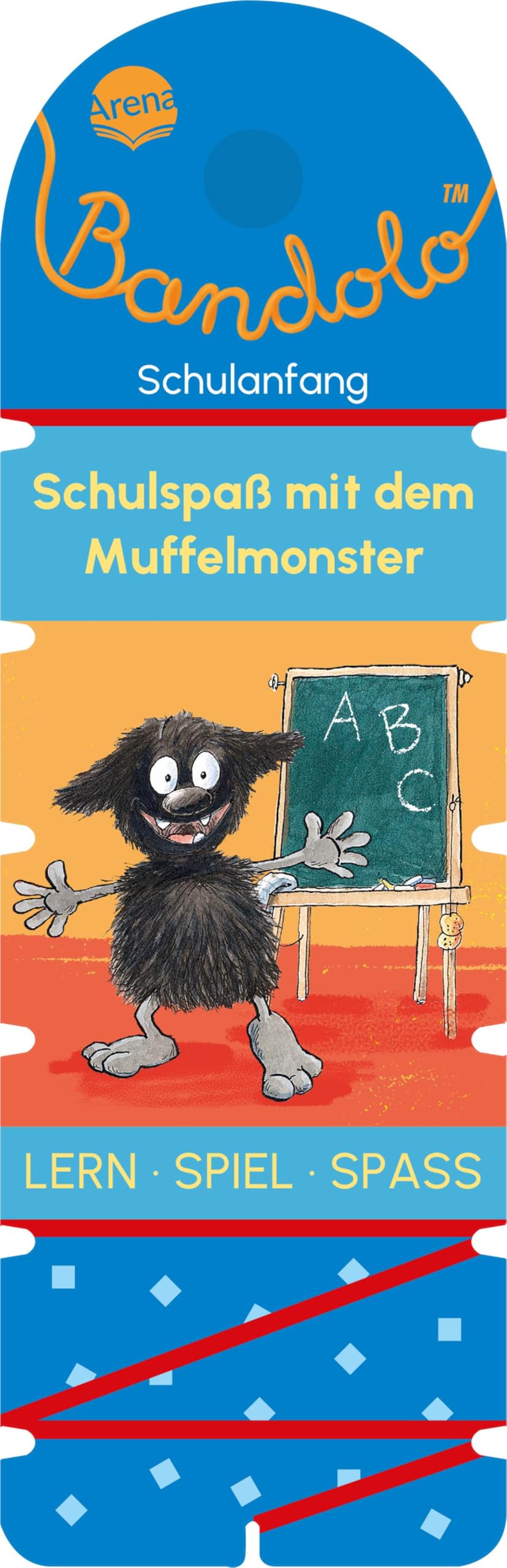 Bandolo. Schulspaß mit dem Muffelmonster: Lernspiel mit Lösungskontrolle für Kinder ab 6 Jahren
