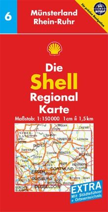 Münsterland, Rhein-Ruhr: 1:150000; GPS-geeignet