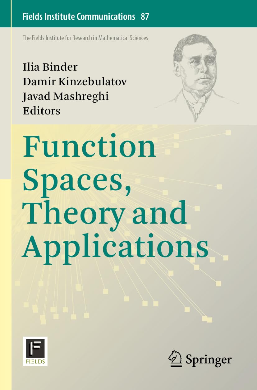 Function Spaces, Theory and Applications (Fields Institute Communications, Band 87)