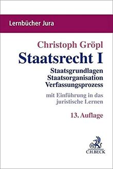 Staatsrecht I: Staatsgrundlagen, Staatsorganisation, Verfassungsprozess (Lernbücher Jura)